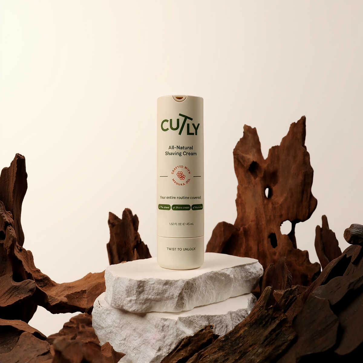Cutly All-Natural Shaving Cream